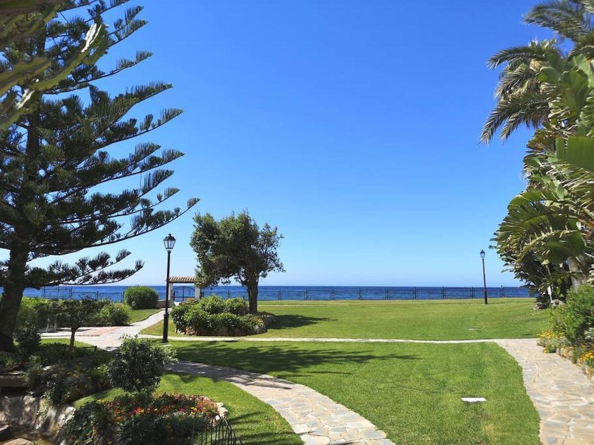 Amazing 3Bedroom Flat With Seafront Views & Pool By Sharingco ماربيا المظهر الخارجي الصورة