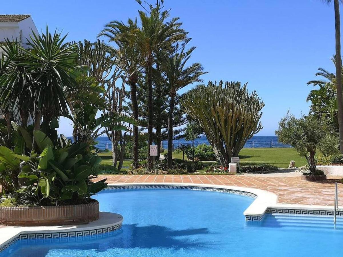 Amazing 3Bedroom Flat With Seafront Views & Pool By Sharingco ماربيا المظهر الخارجي الصورة
