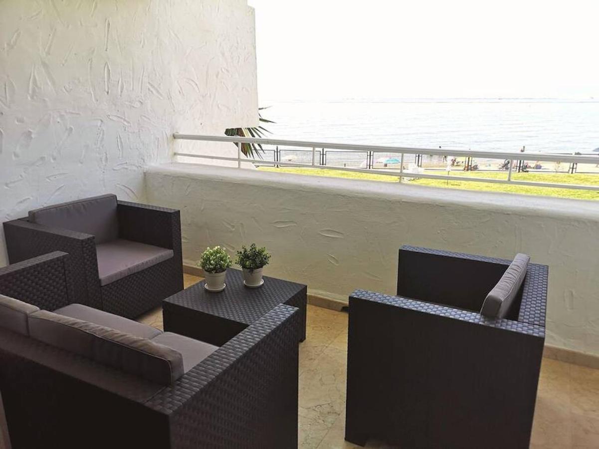 Amazing 3Bedroom Flat With Seafront Views & Pool By Sharingco ماربيا المظهر الخارجي الصورة